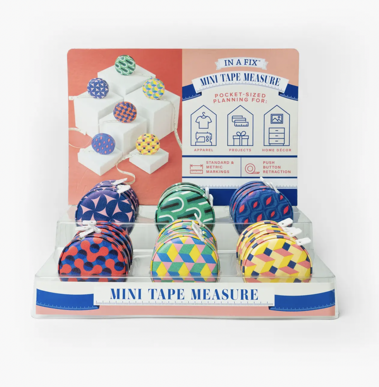 In-A-Fix Tape Measure Assorted Patterns