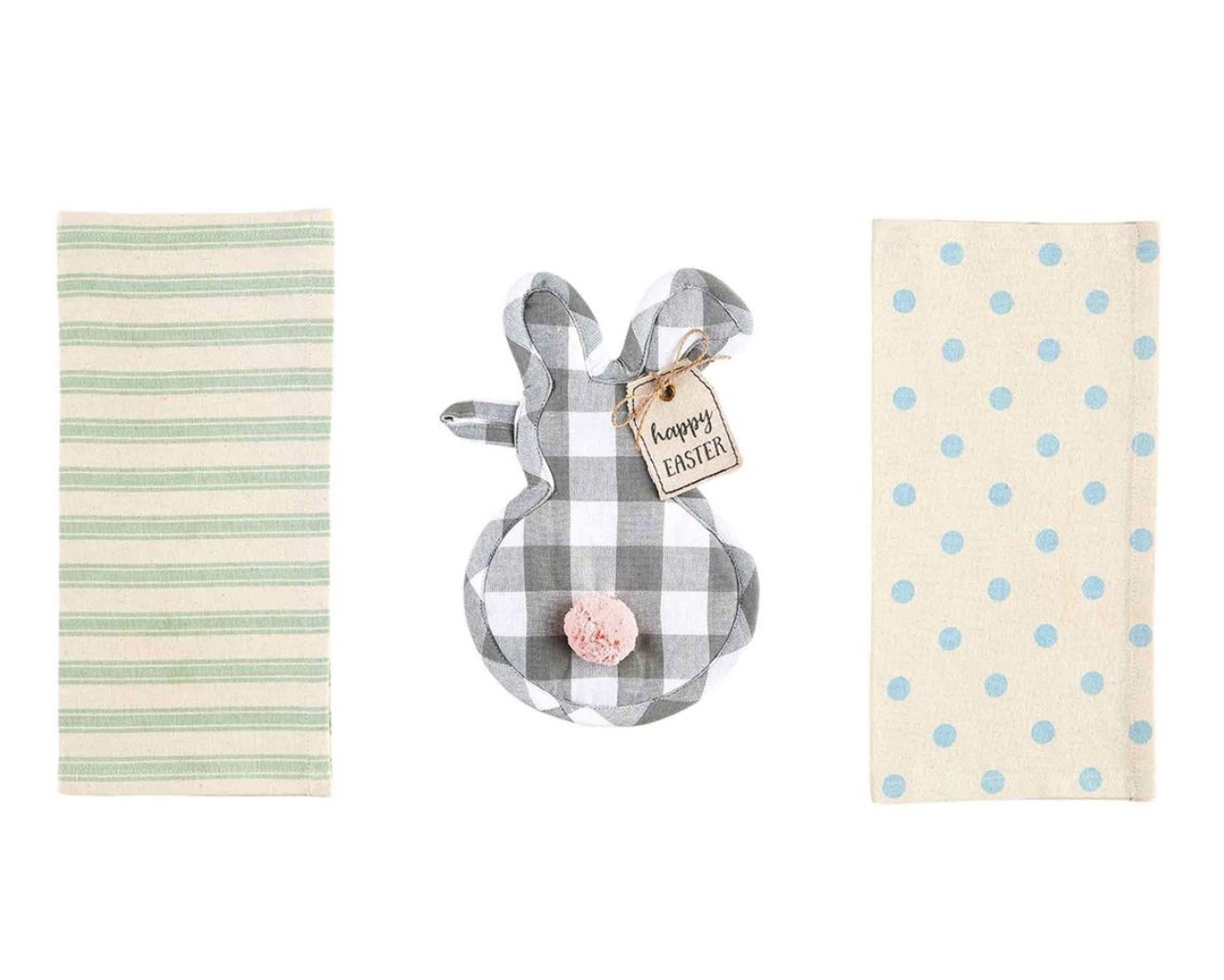 Cotton Tail Pot Holder Towel Set