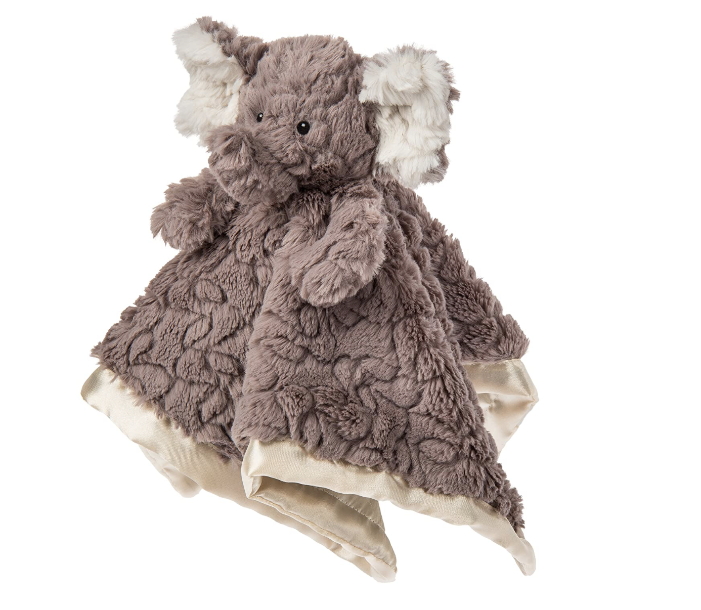 Putty Nursery Character Elephant Blanket- Grey