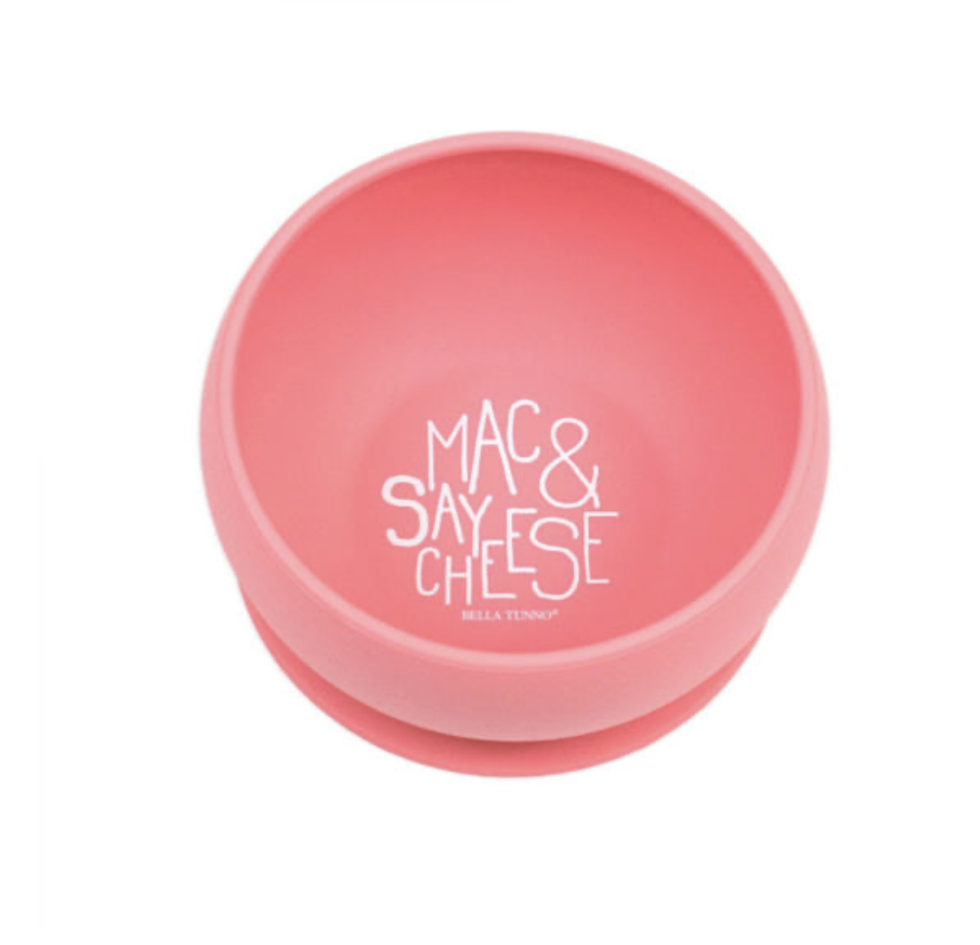 Wonder Suction Bowl- Mac & Say Cheese
