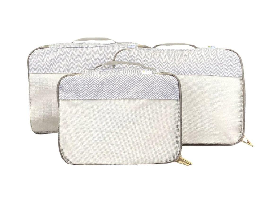 Large Pack Like a Boss Packing Cubes - Taupe