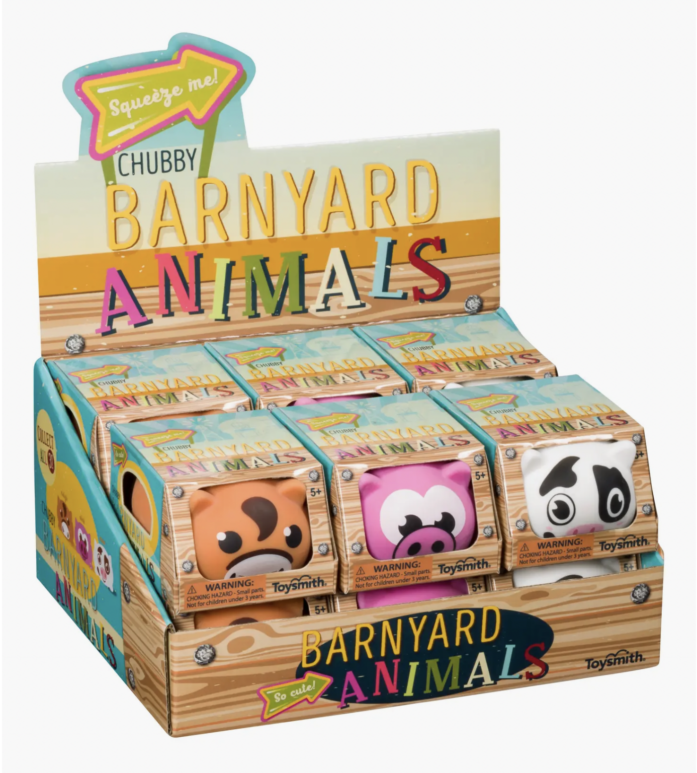 Chubby Barnyard Animals- Assorted