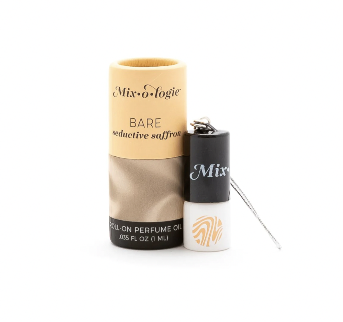 Keychain Mini Roll On Perfume- Bare Seductive Saffron