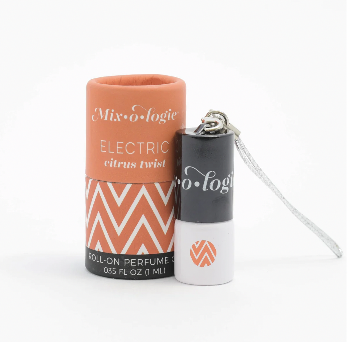Keychain Mini Roll On Perfume- Electric Citrus Twist