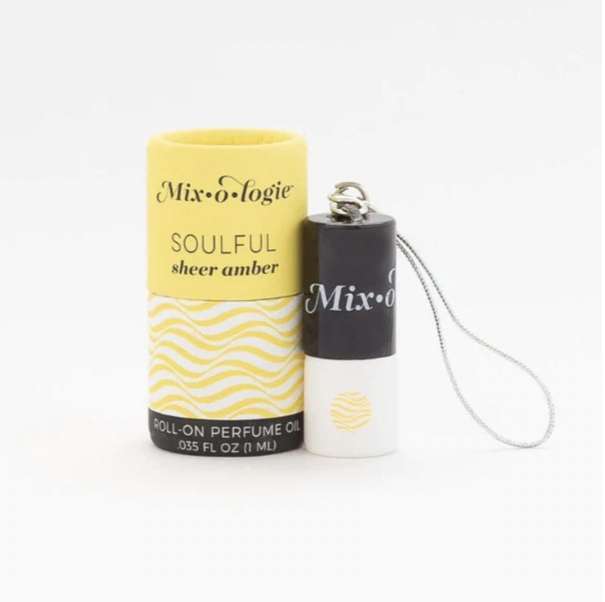Keychain Mini Roll On Perfume- Soulful Sheer Amber