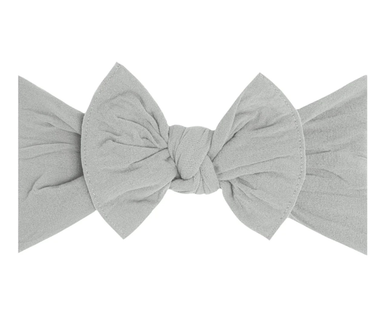 Original Knot Soft Nylon Headband Gray