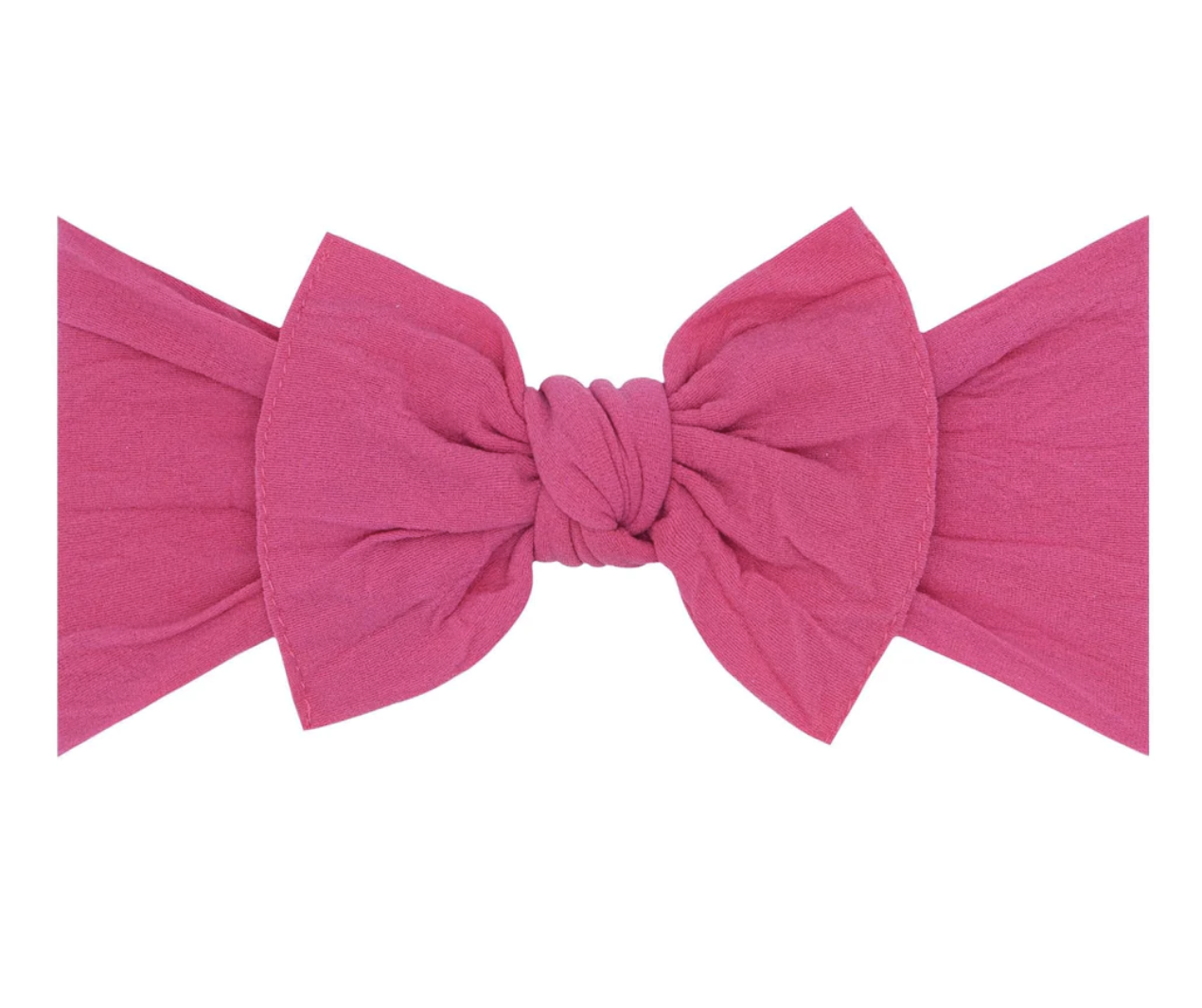 Original Knot Soft Nylon Headband Hot Pink