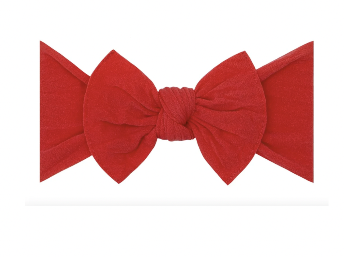 Original Knot Soft Nylon Headband Cherry