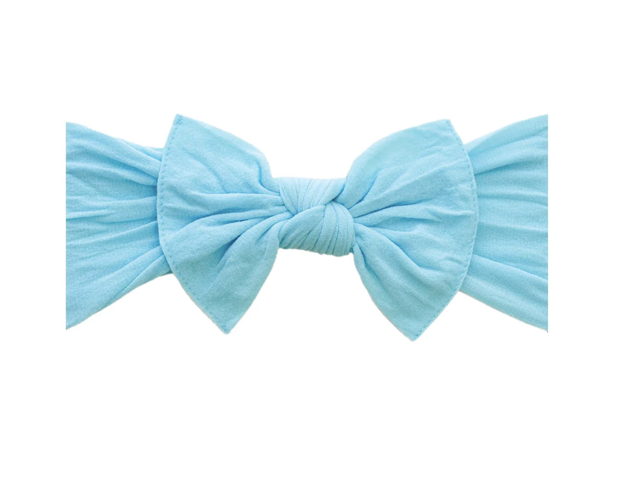 Original Knot Soft Nylon Headband Aqua
