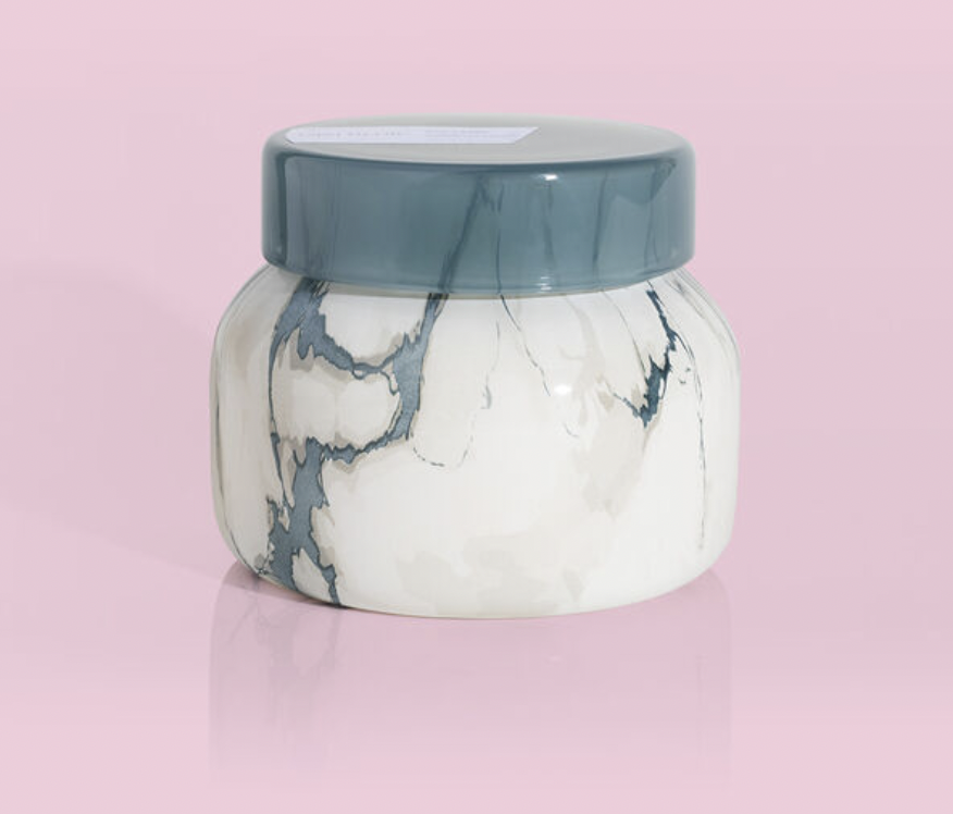 8.5oz Modern Marble Tin Volcano