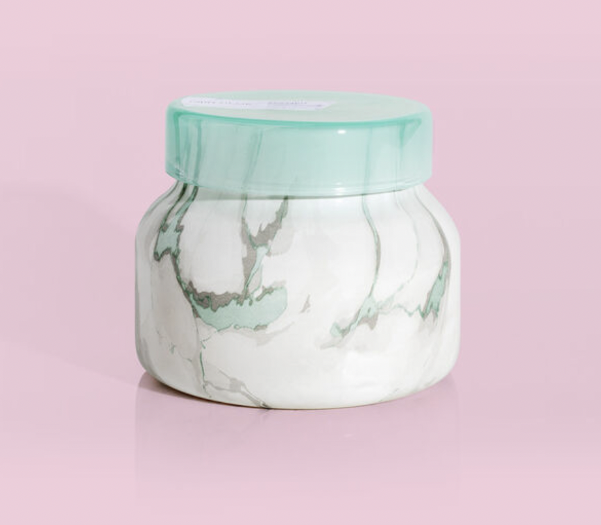 Modern Marble Tin- Coconut Santal 8.5 oz