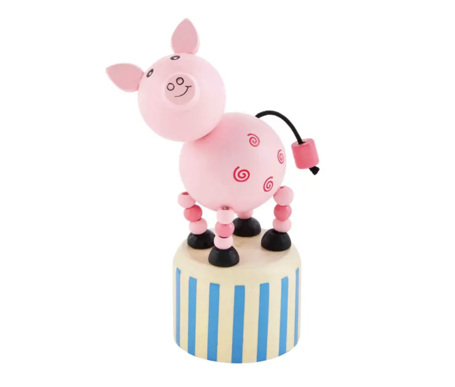 Pig Collapsible Wood Toy