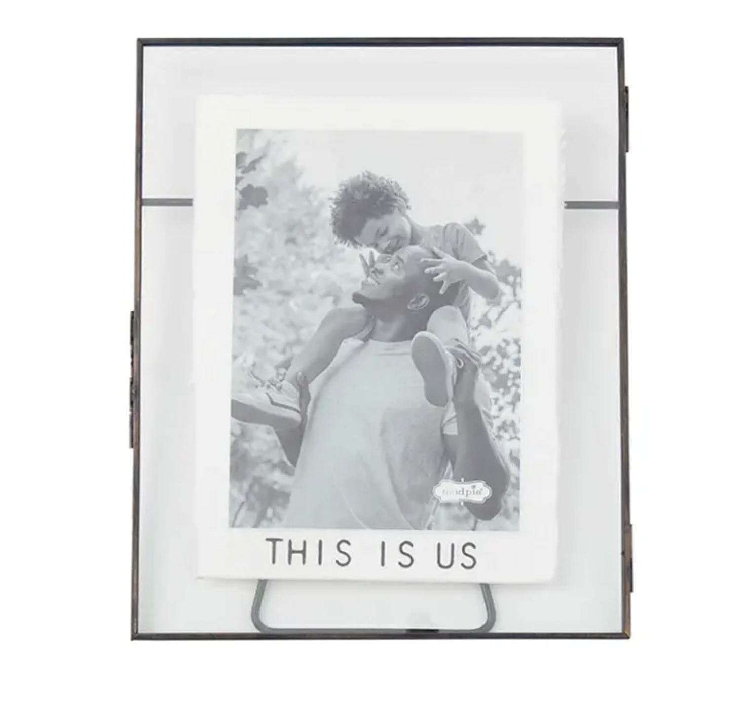 This is Us Glass Metal Frame
