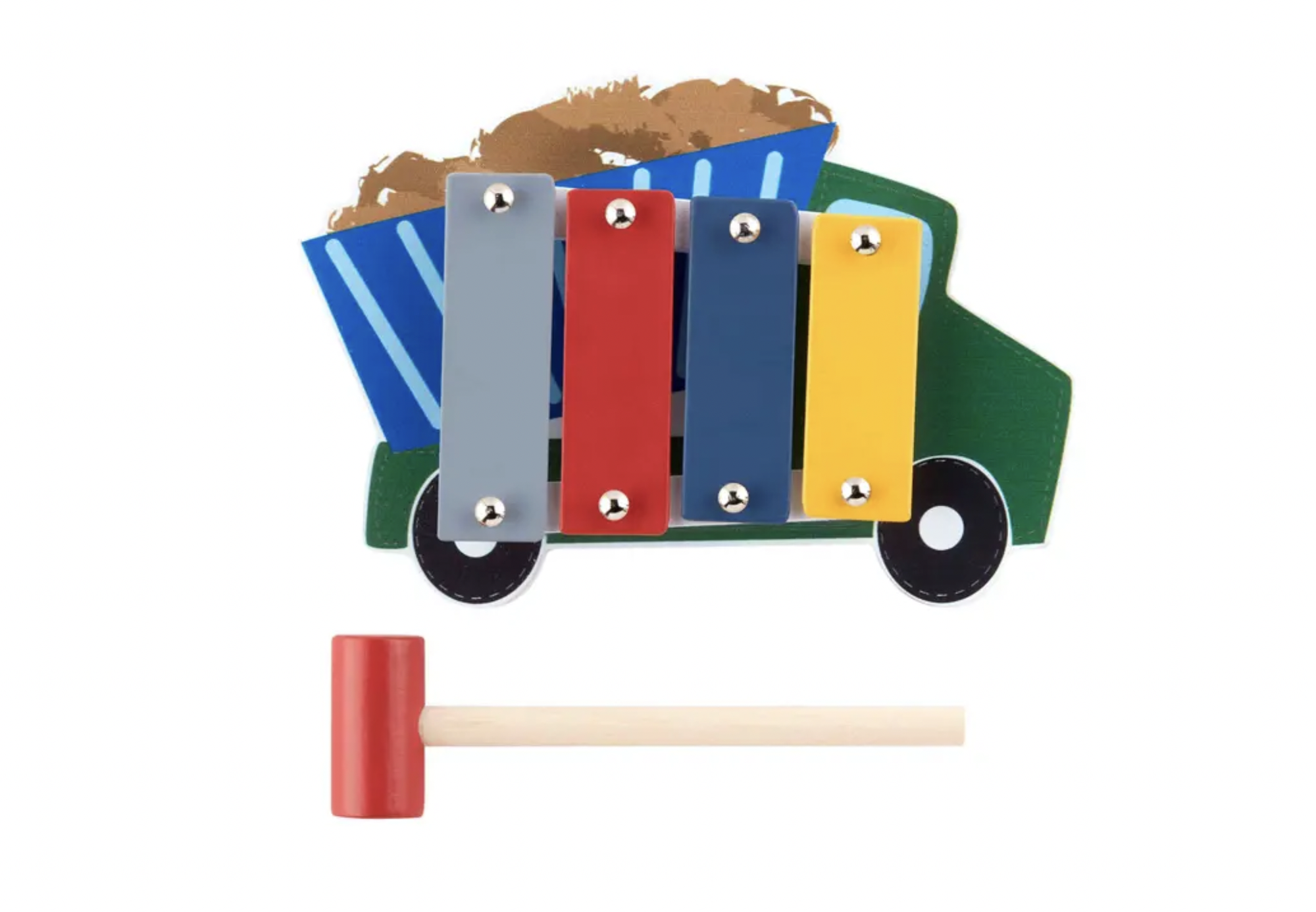 Green Construction Xylophone Toy