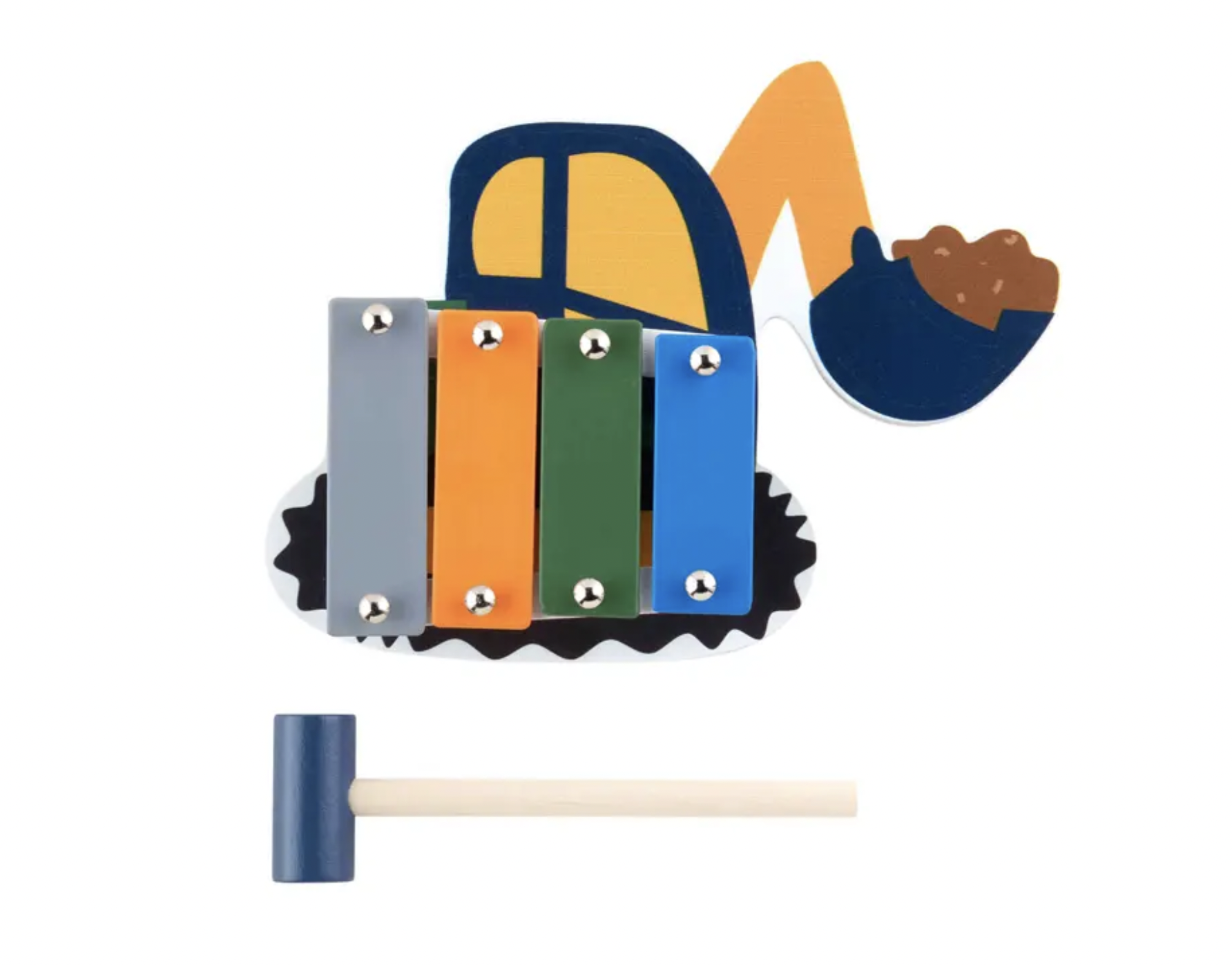 Navy Construction Xylophone Toy