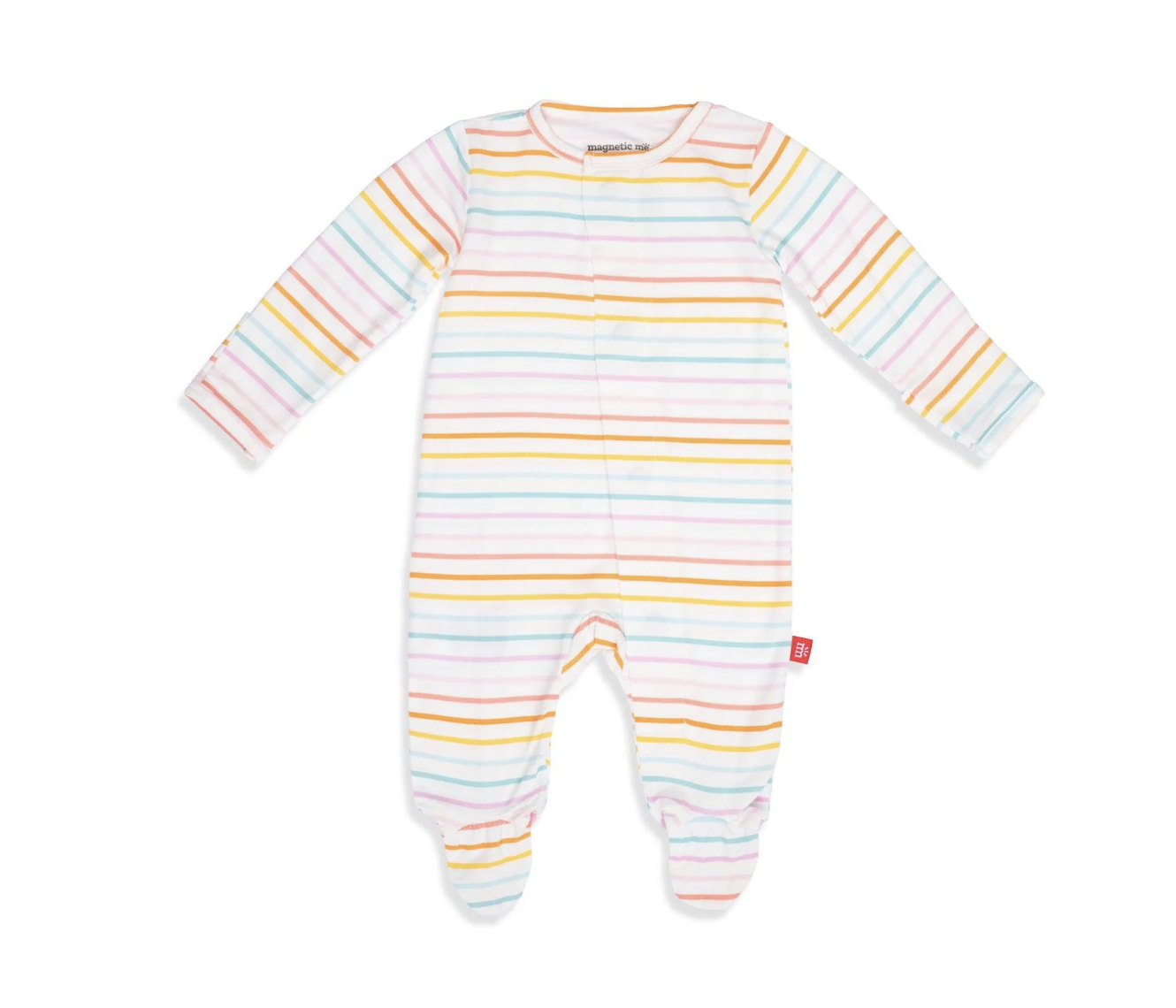 Candy Stripe Modal Magnetic Footie