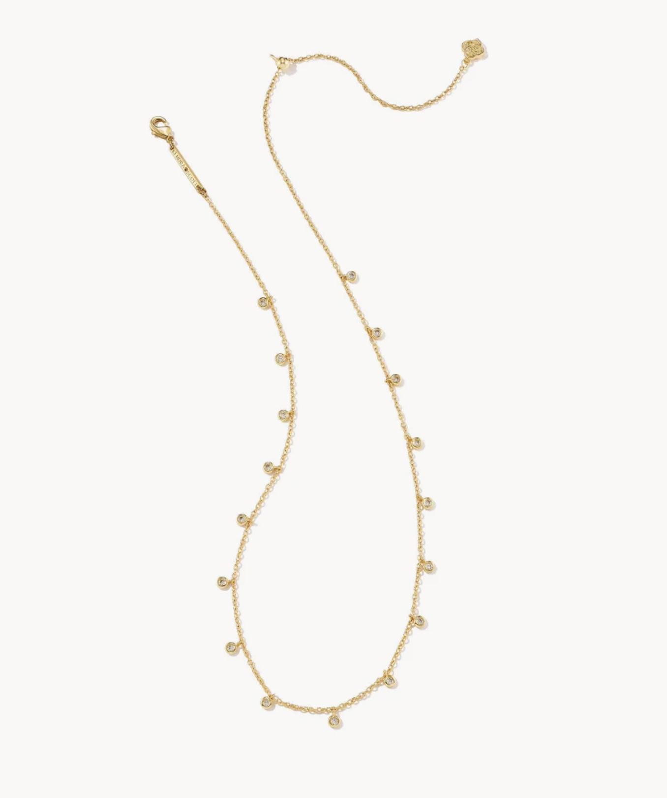 Amelia Chain Necklace Gold Metal