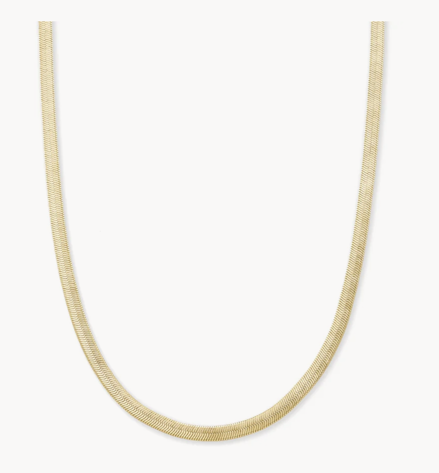 Kassie Chain Necklace Gold Metal