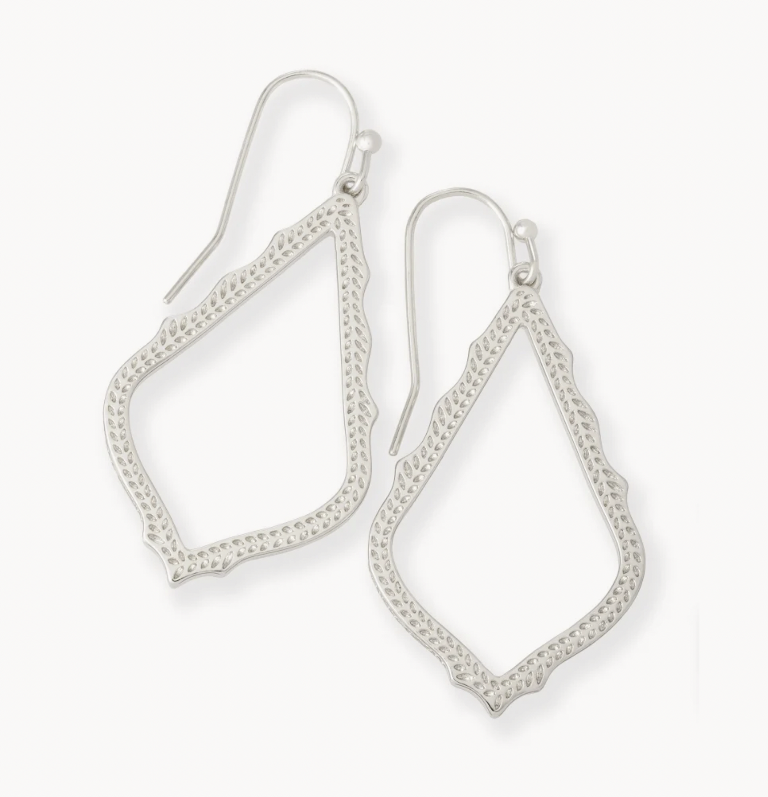 Kendra Scott Sophia Earrings- Rhodium Metal