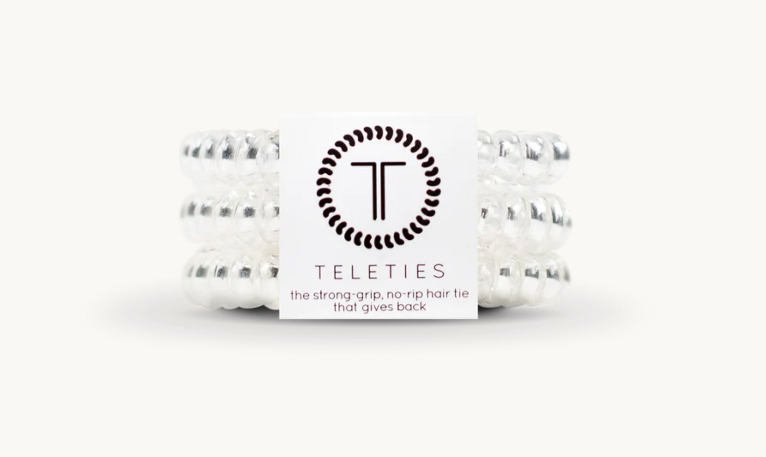Crystal Clear Small Teleties Pack
