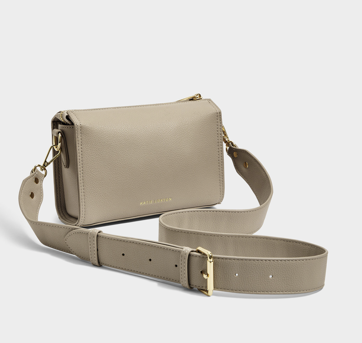 Zana Crossbody Bag- Light Taupe