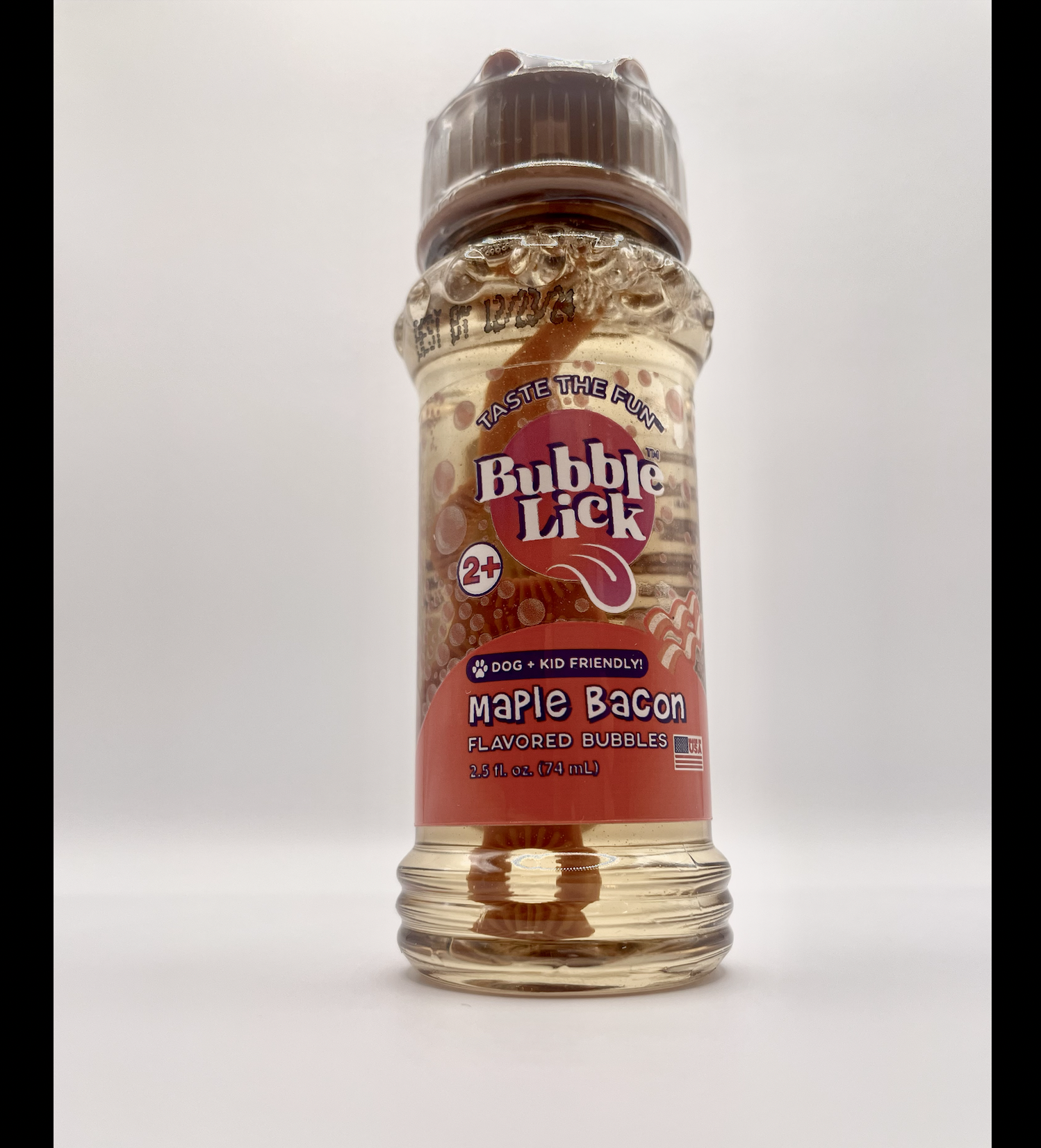 Bubble Lick Edible Bubbles- Doggie Maple Bacon Bubbles
