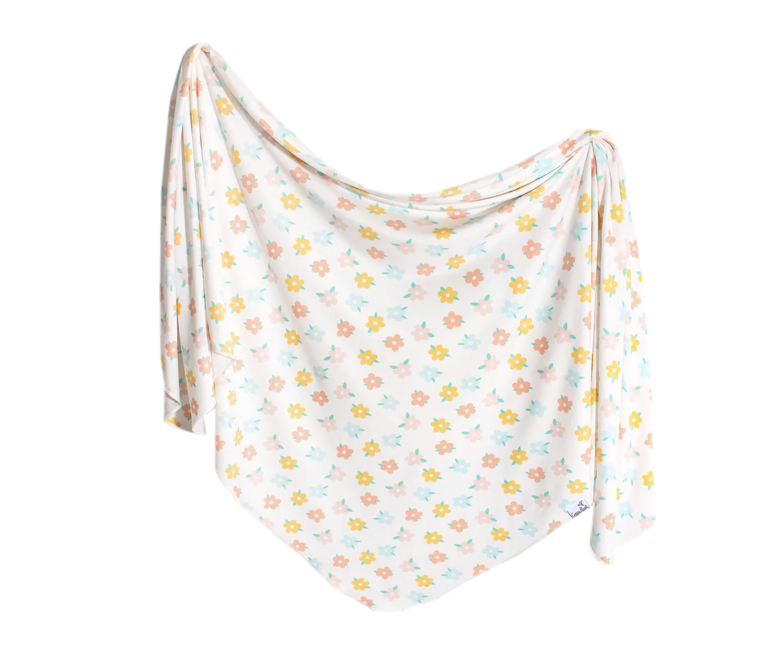 Daisy Copper Pearl Swaddle Blanket