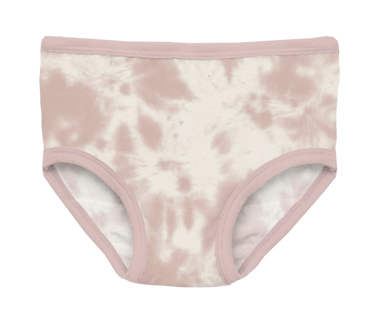 Kickee Celebrate Innocence Print Girl's Underwear- Baby Rose Tie Dye