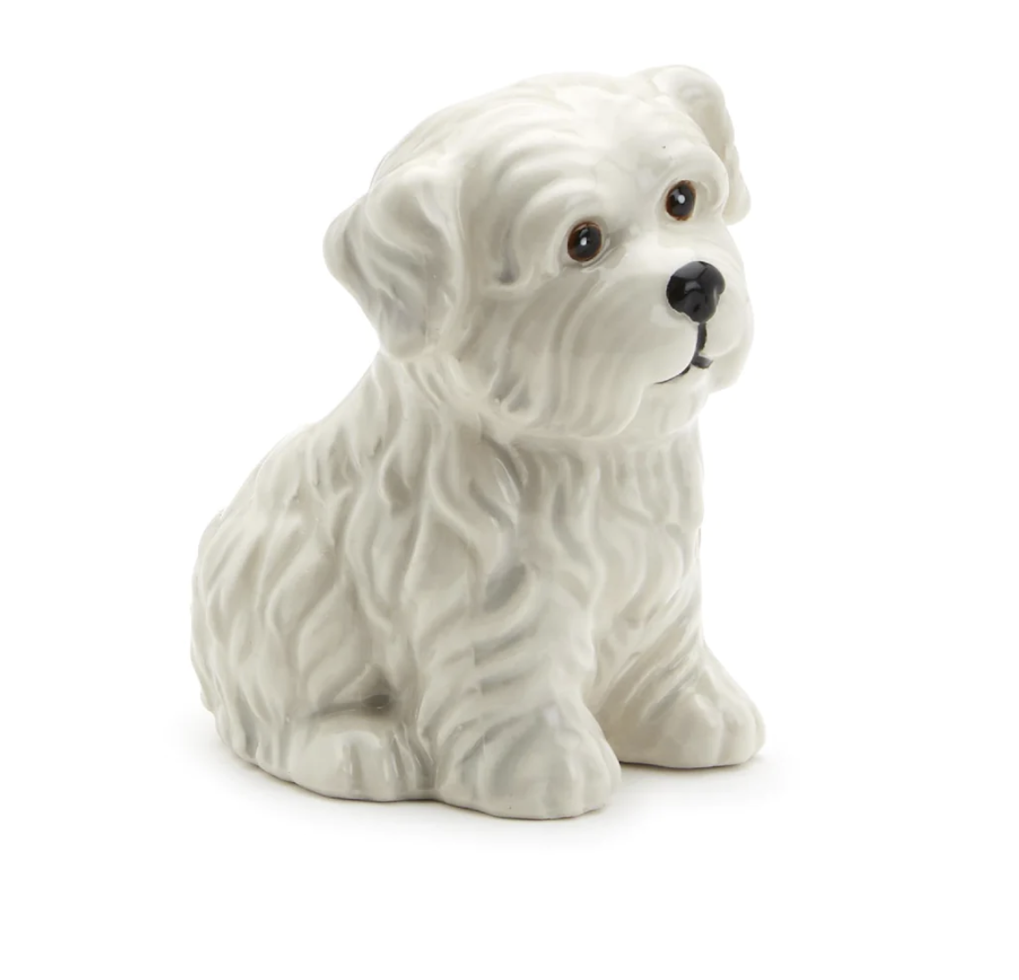 Dog Toothpick Holder- Tatra White Dog