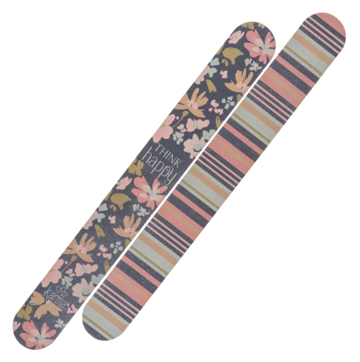 Navy Floral Emery Board