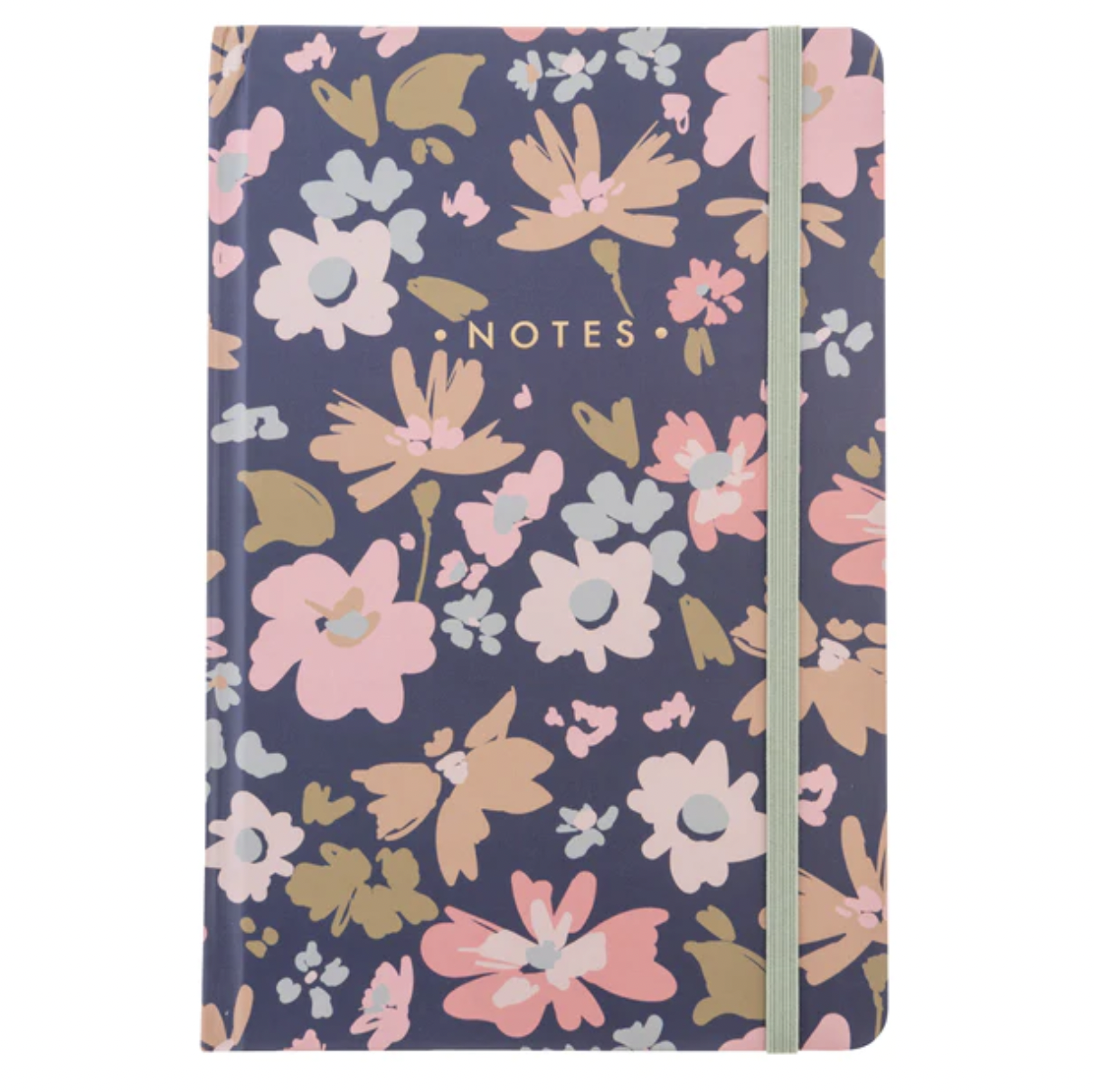 "Blue Floral Note's" Journal
