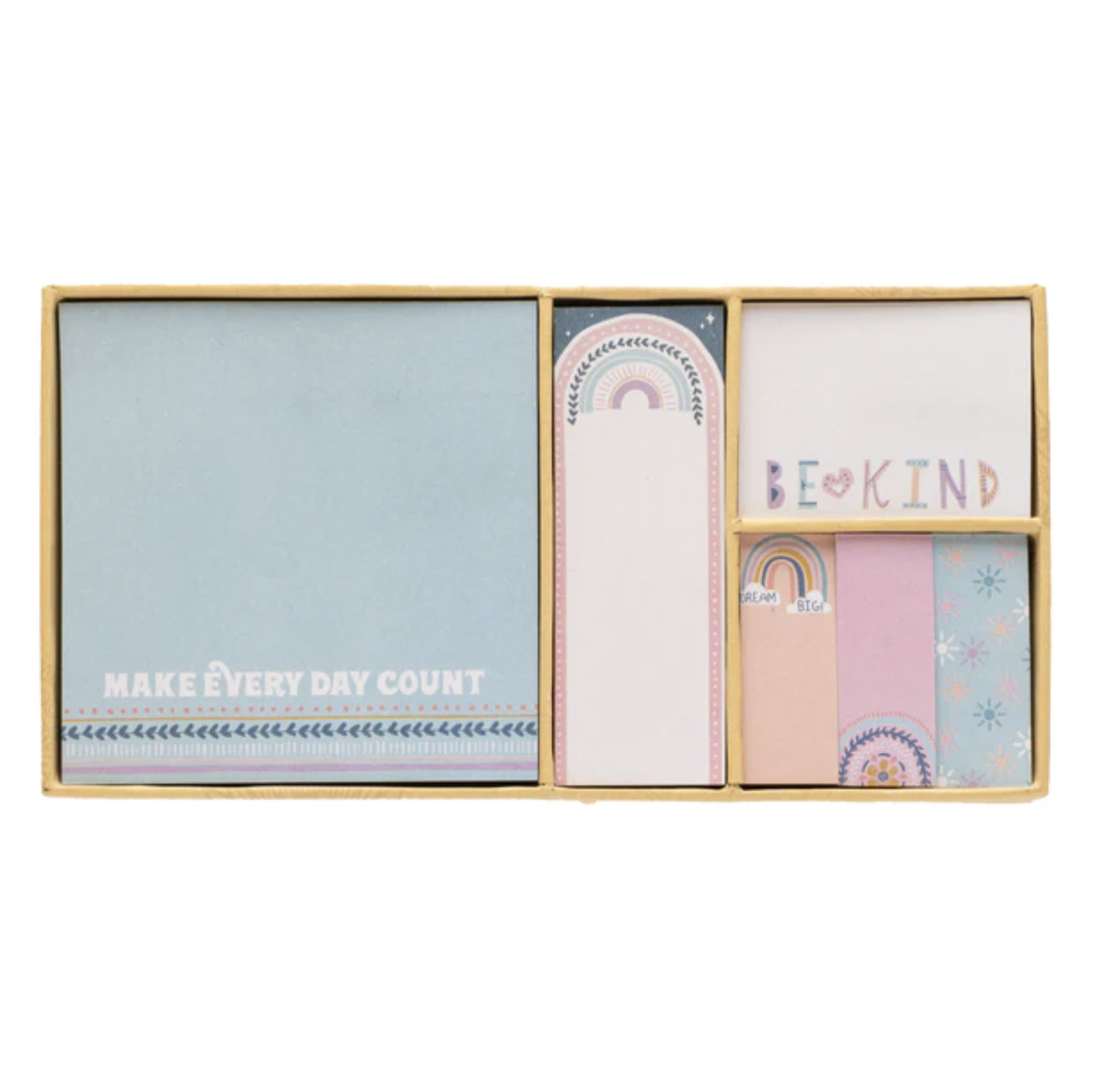 "Be Kind" Boxed Sticky Note Set