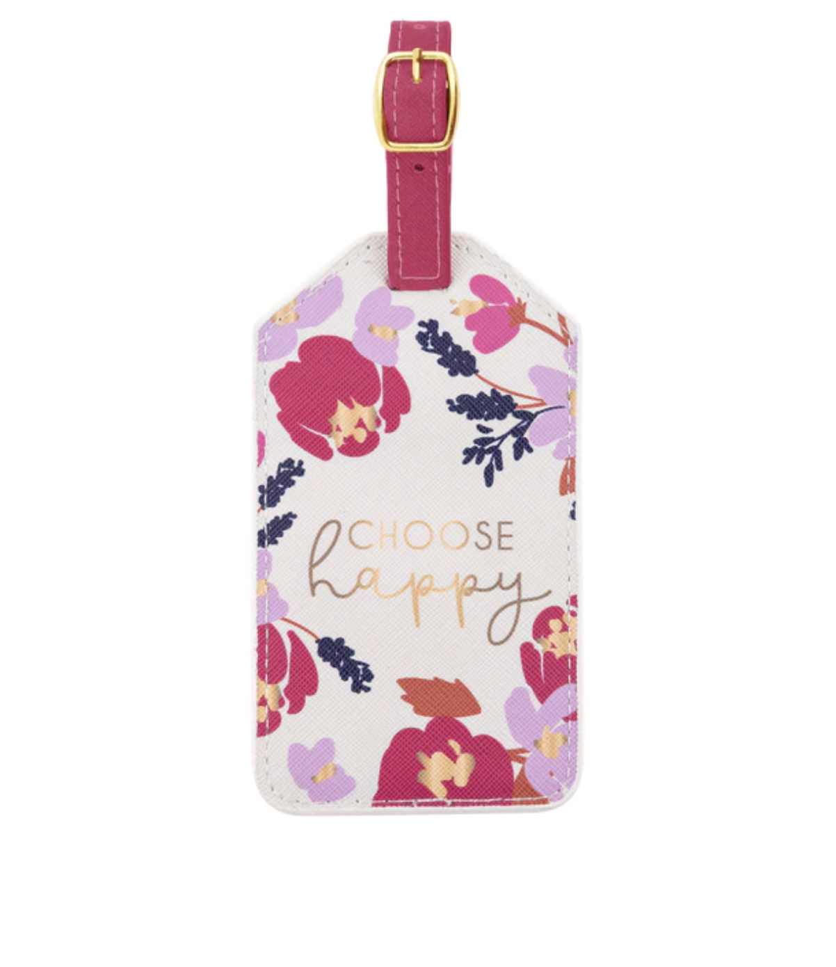"Choose Happy" Luggage Tag's