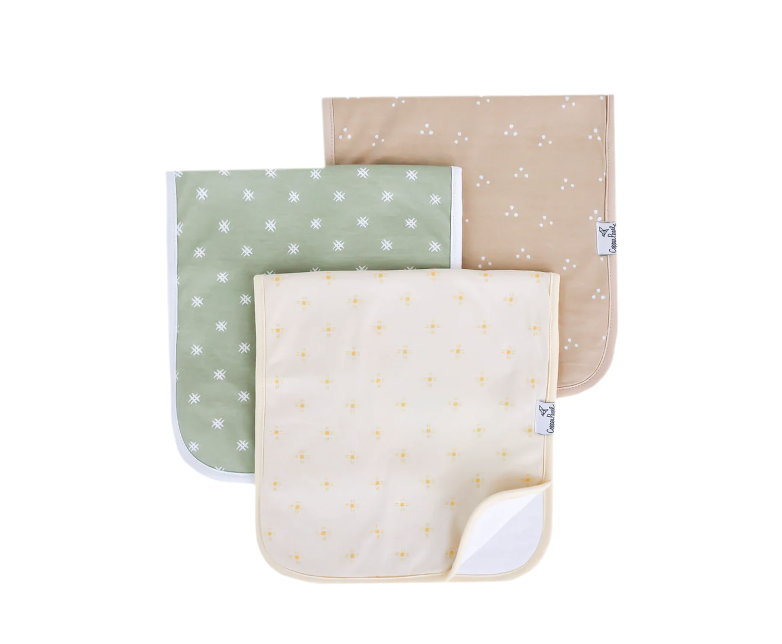 Santa Fe Copper Pearl Burp Cloth