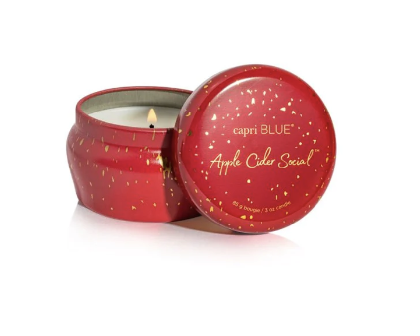Apple Cider Social  Glimmer Mini Candle 3oz