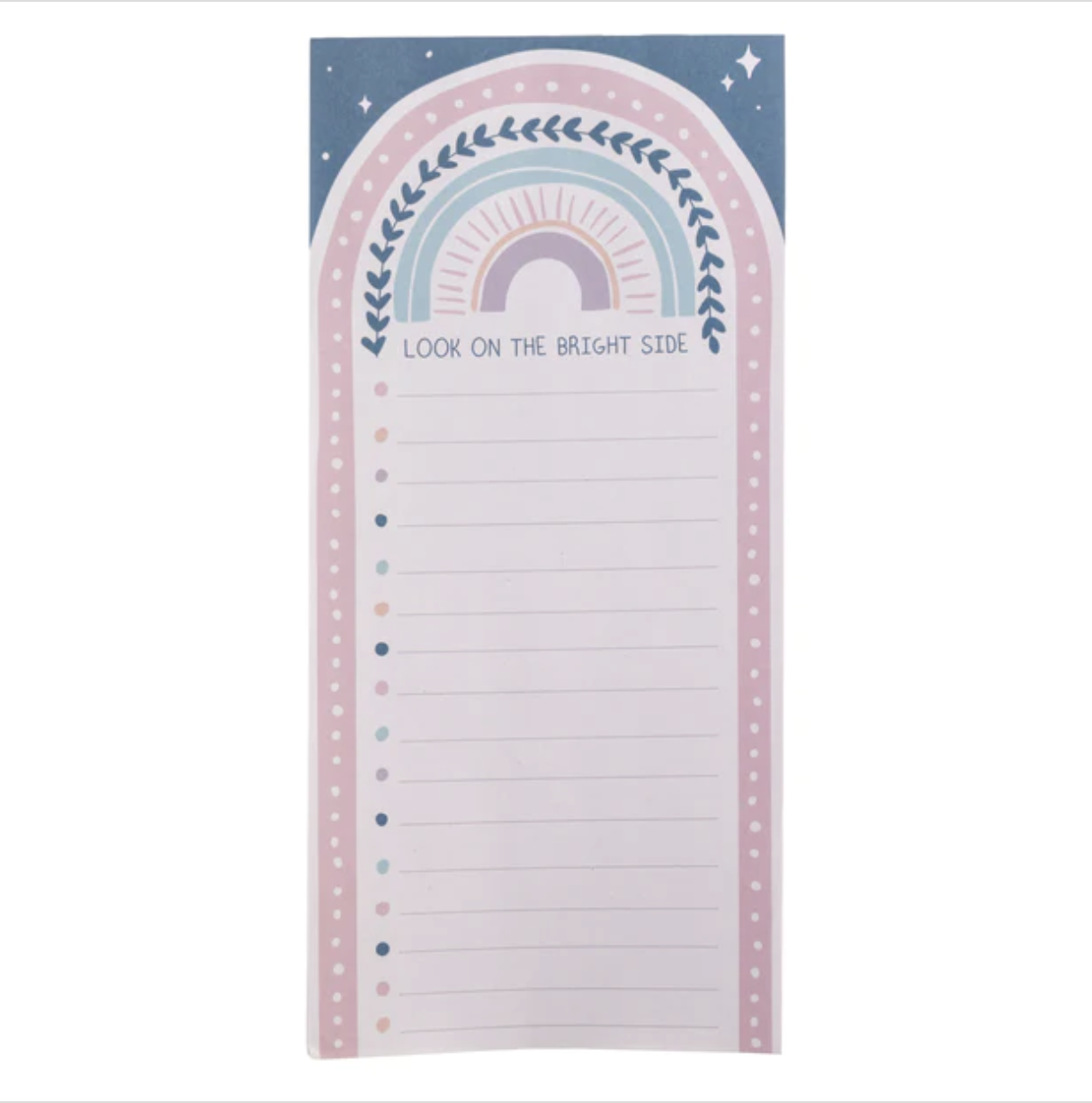 "Look On The Brighter Side" Magentic Notepad