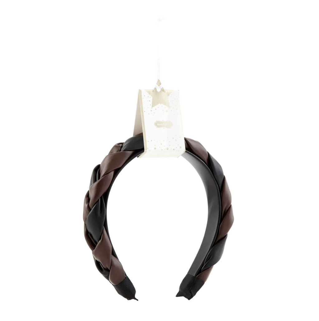 Braided Leather Headband