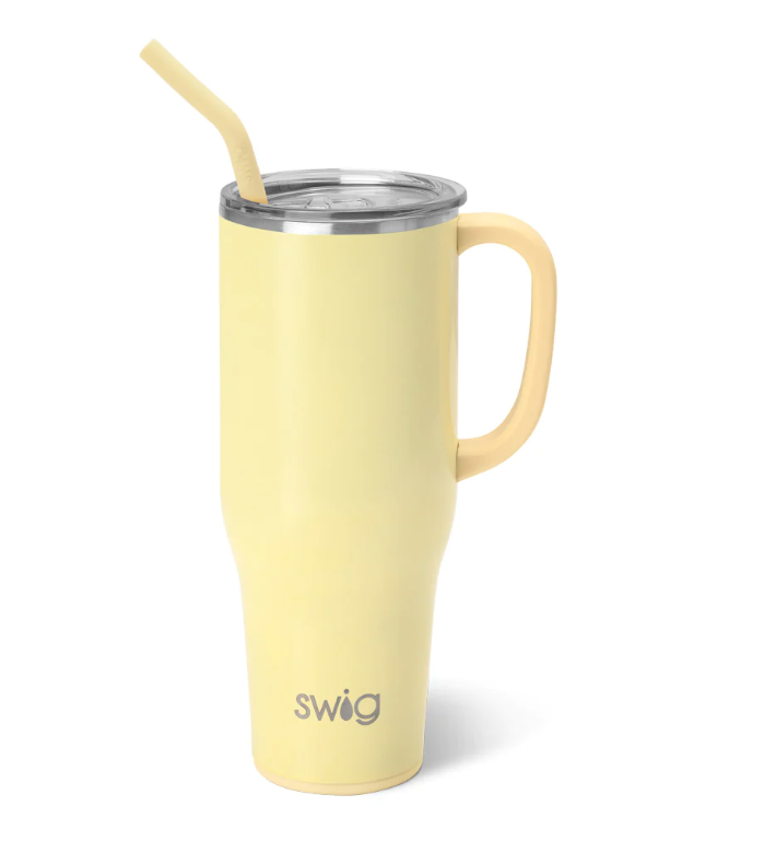 Swig 40oz Mega Mug-Shimmer Buttercup