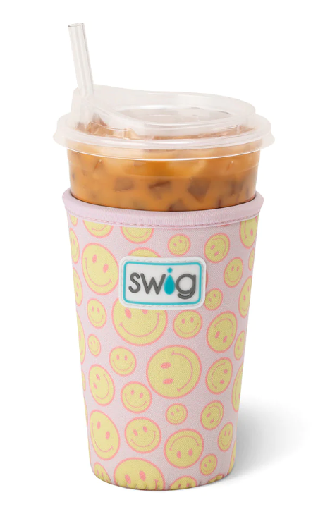 Swig Iced Cup Coolie- Oh Happy Day