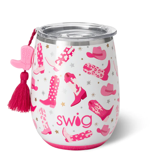 Swig Stemless Wine Cup-Let's Go Girl's