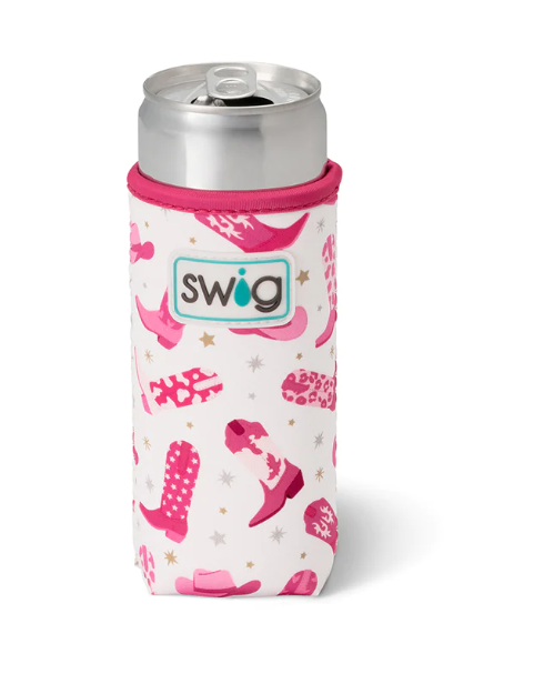 Swig Slim Can Coolie- Let's Go Girl's