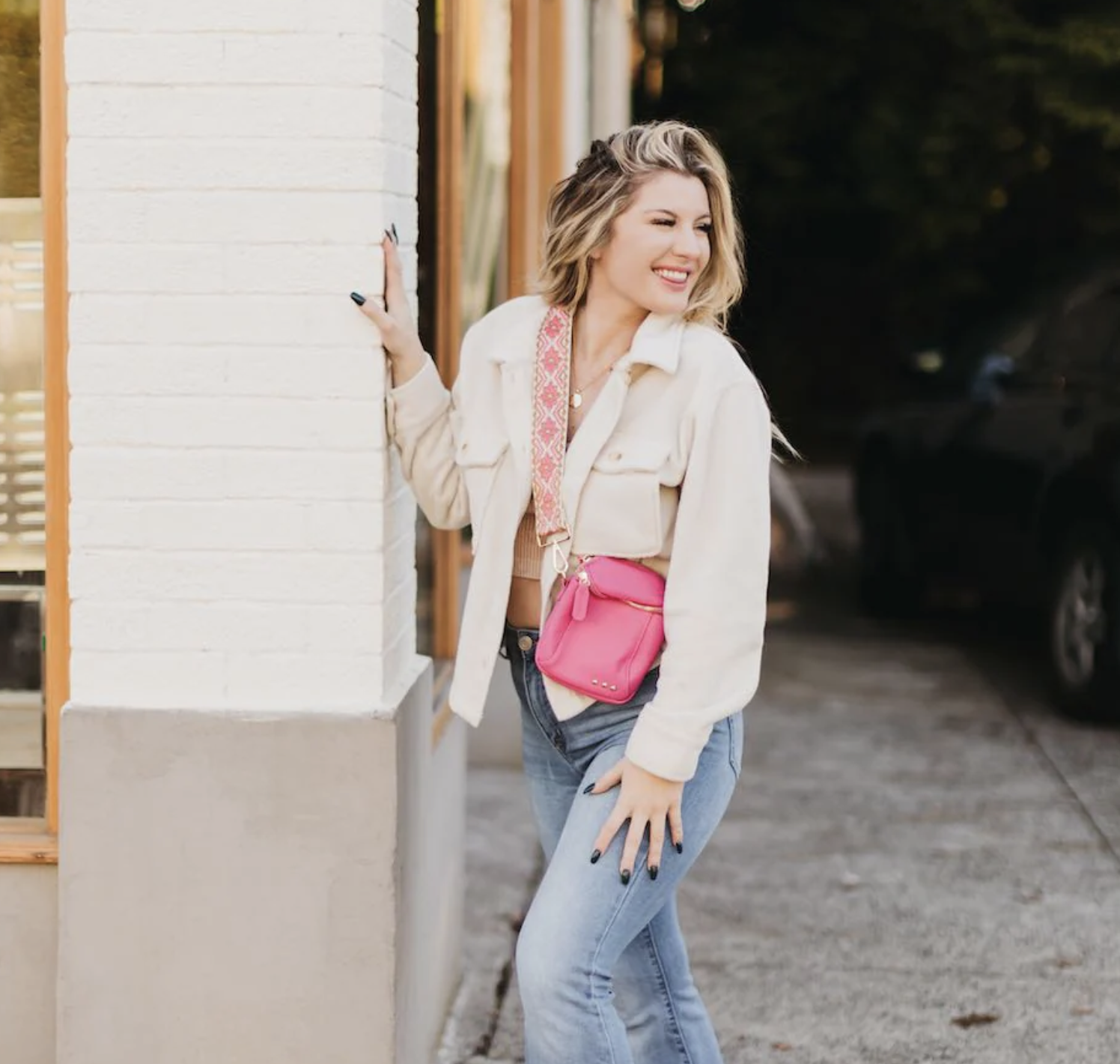 Ellie Crossbody Bag Pink