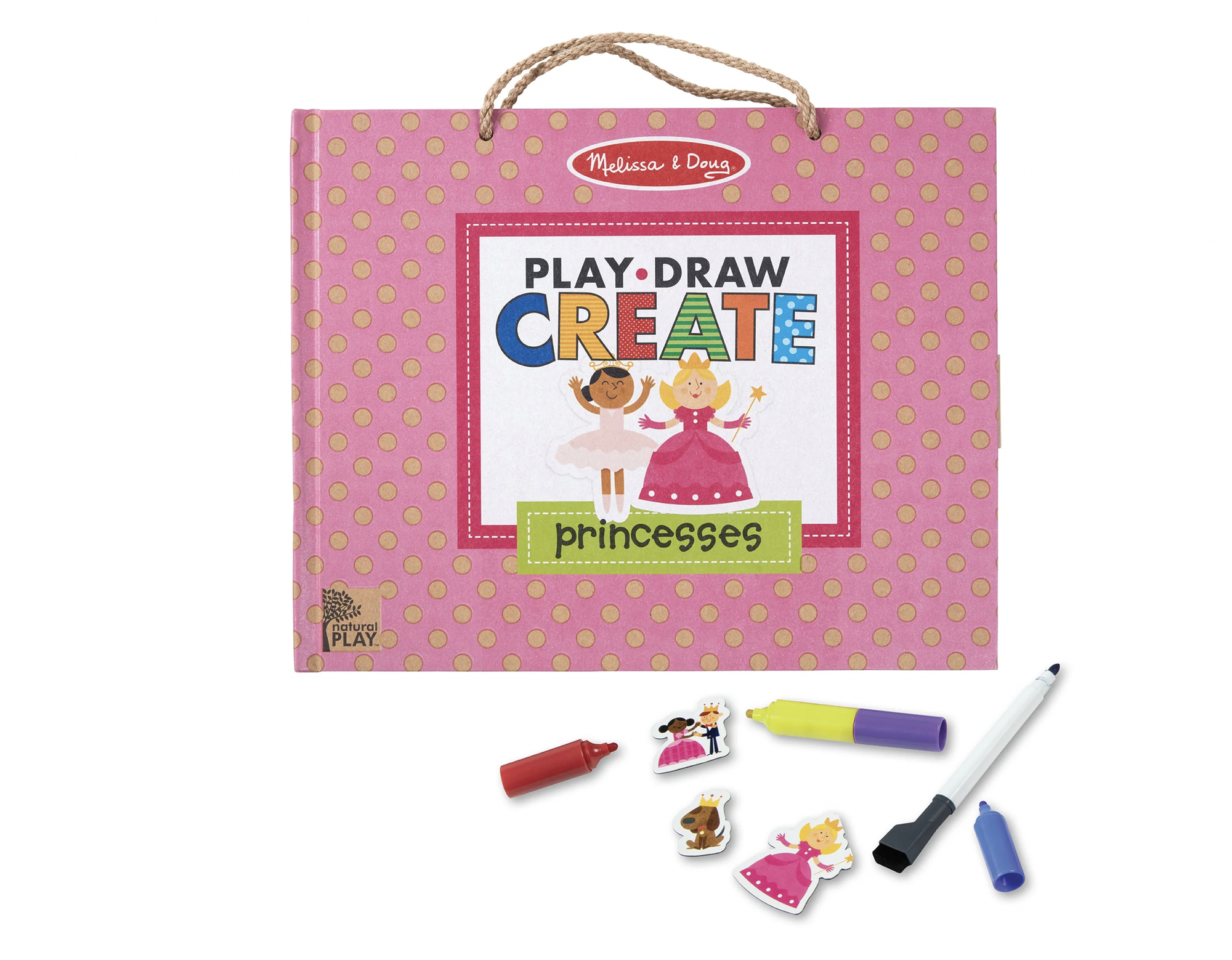 Natural Play Princesses Drawing and Magnet Kit