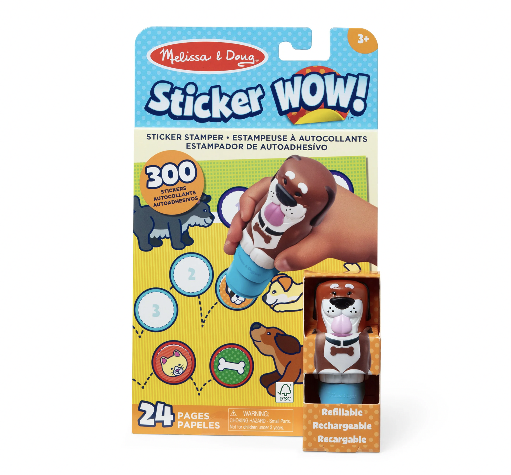 Sticker WOW! Activity Pad & Stamper-Dog