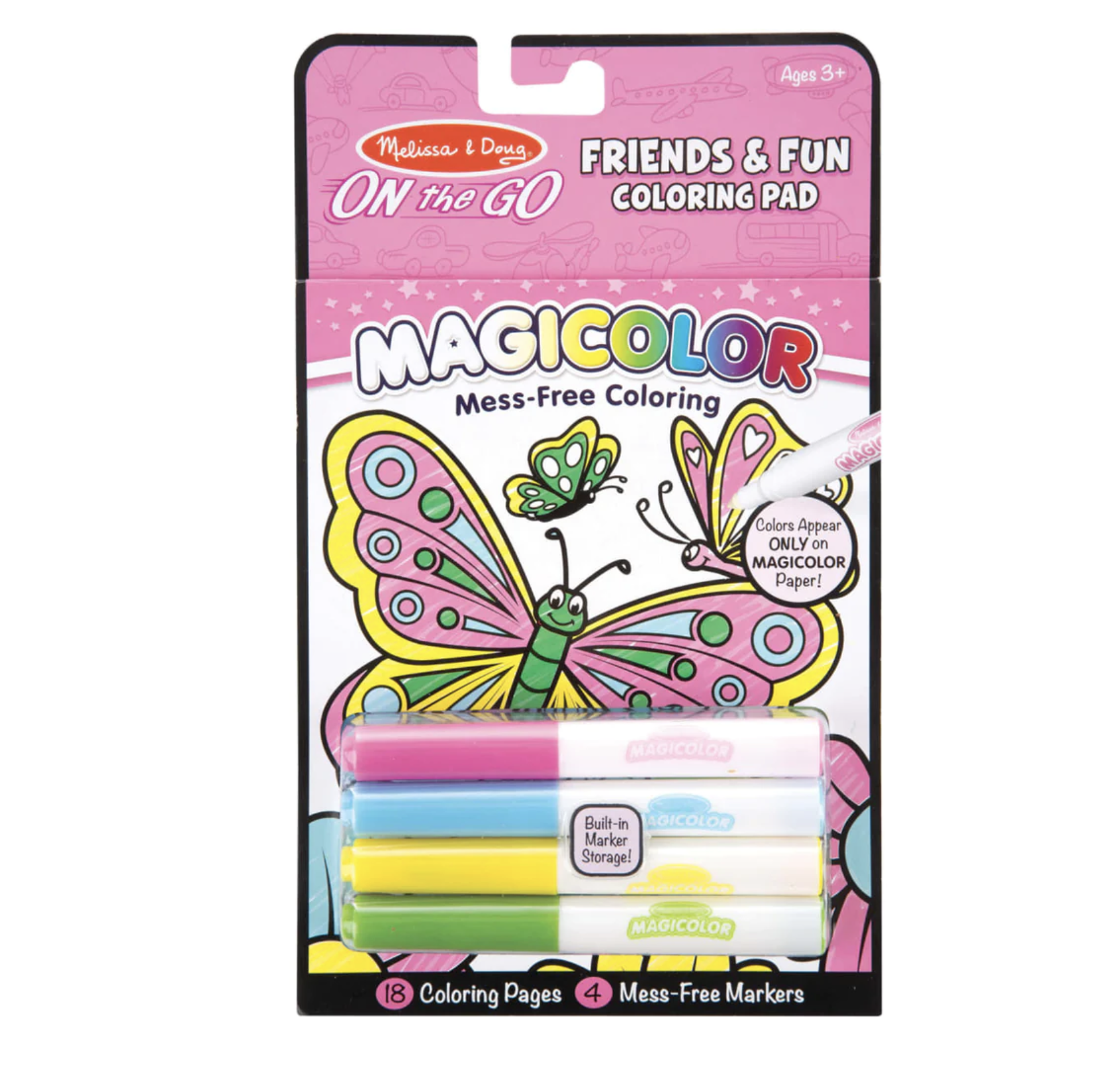 Magicolor On the Go Friends and Fun Coloring Pad