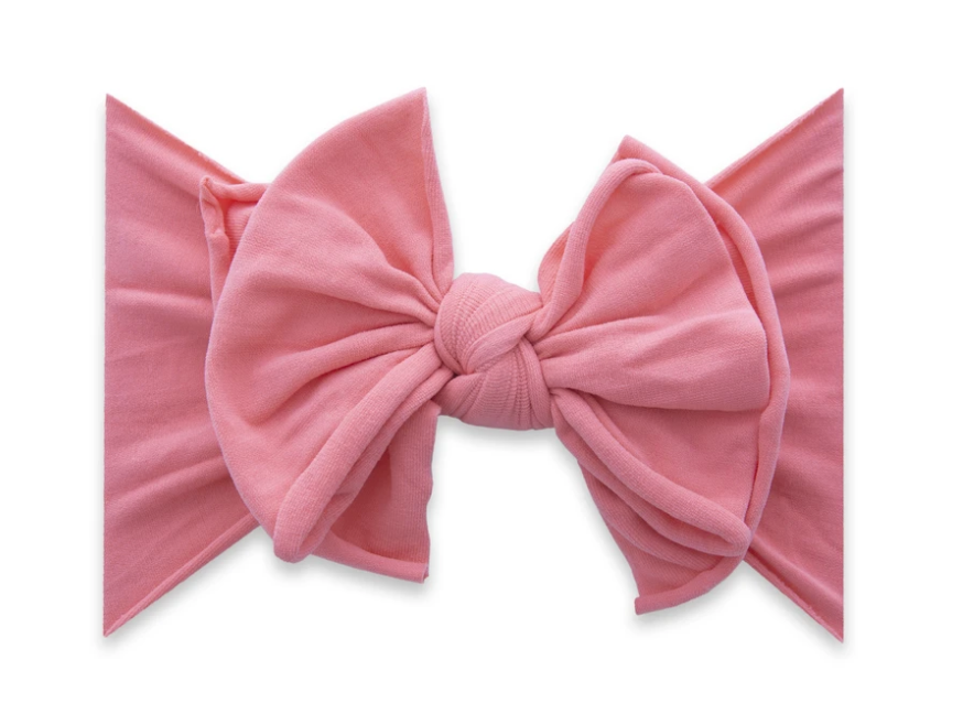 Baby Bling Bows Satin Belle Clip: Pink