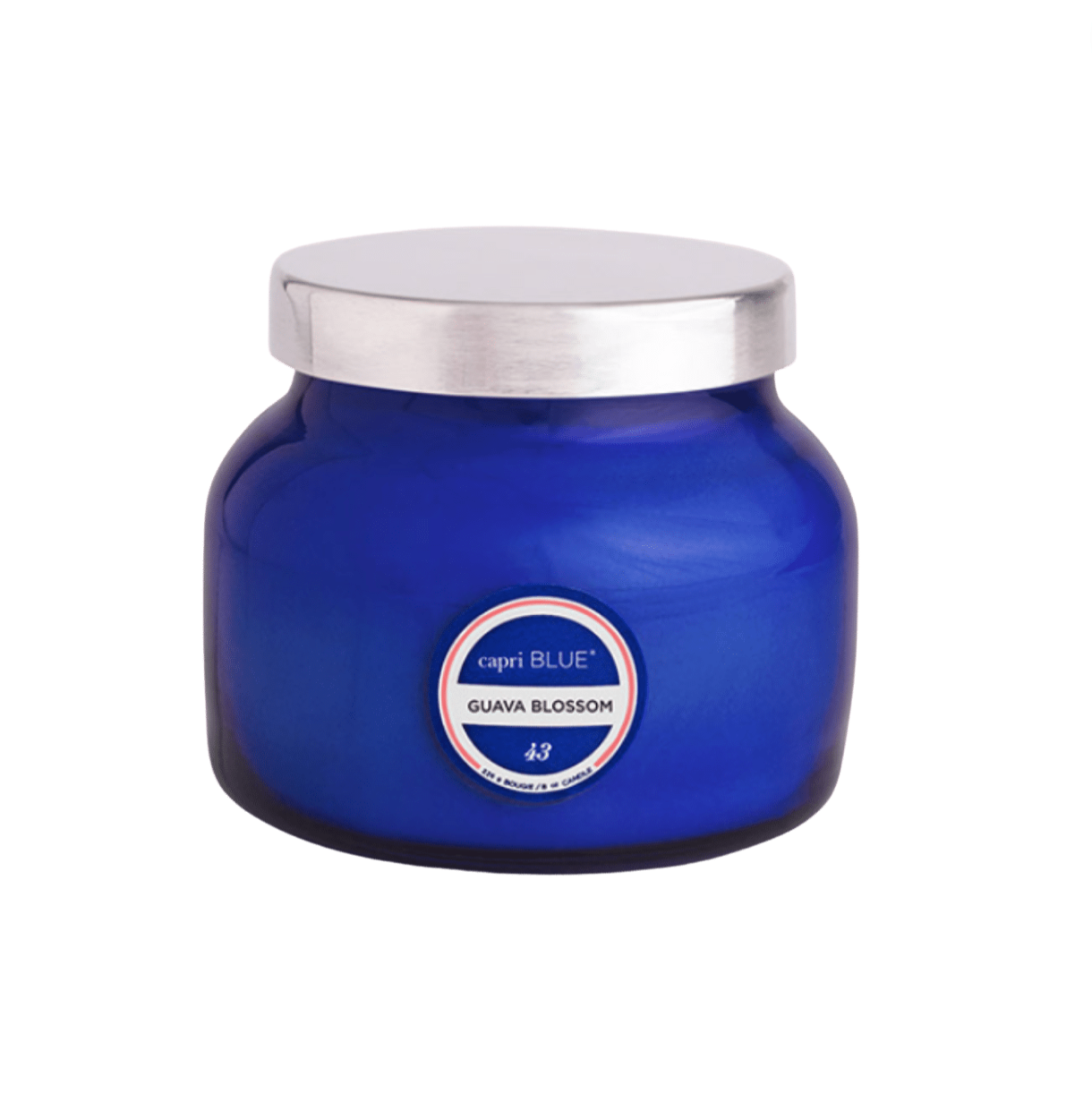 8oz Petite Blue Signature Guava Blossom Candle