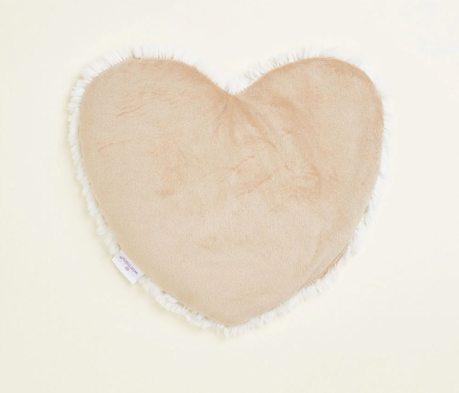 Heart Marshmallow Brown Large