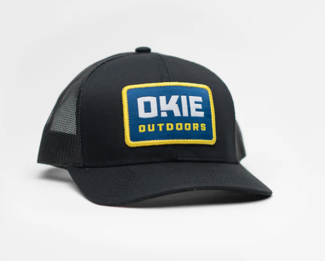 Okie Outdoor Black and Yellow Hat