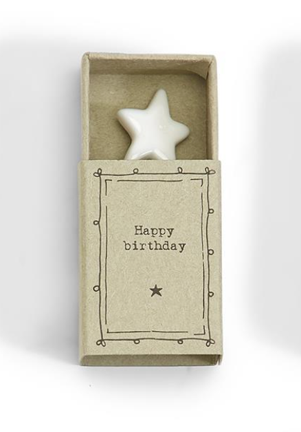 Matchbox Pocket Charm- Happy Birthday